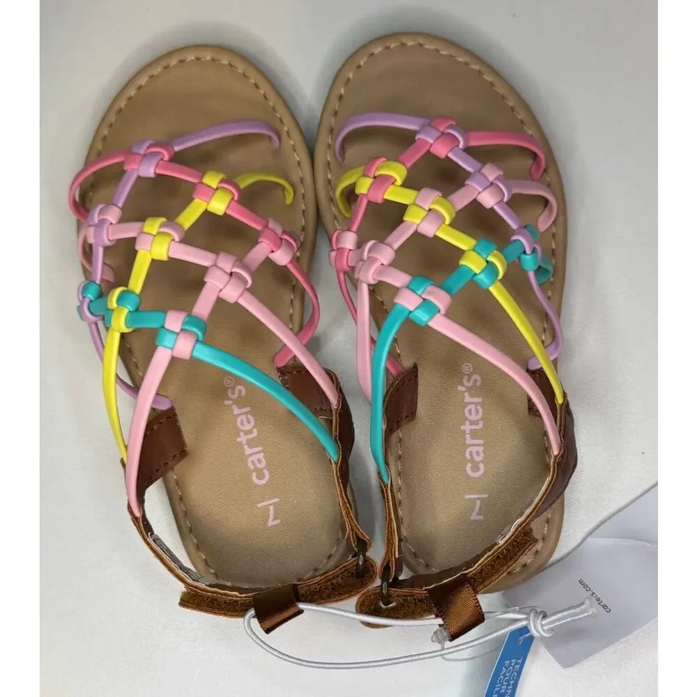 NWT Carter's Kids Edina Sandals - Size 7